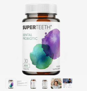 a photo of superteeth dental probiotics