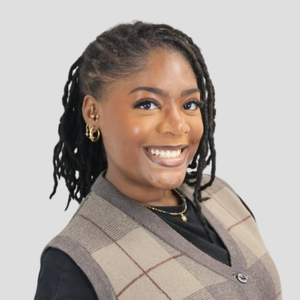 a profile image of optimal dental healths head receptionist kiah salvador